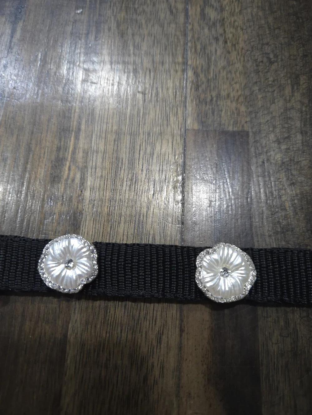 NEW! Luxury Rhinestone Camelia Flower Collar